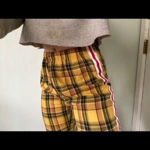 Plaid pants!